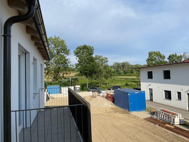 Blick vom Balkon Richtung Göllersbach