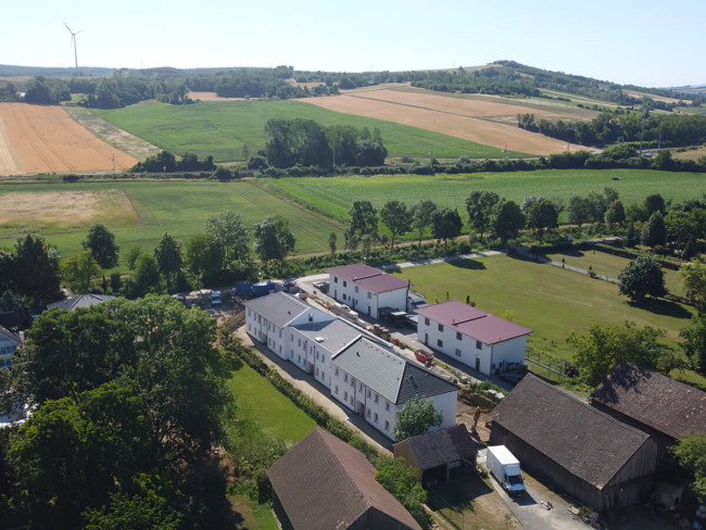 Wohnhaus Grünspecht Vogelperspektive